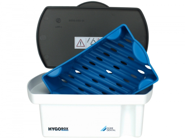 Hygobox antracit Insert albastru St